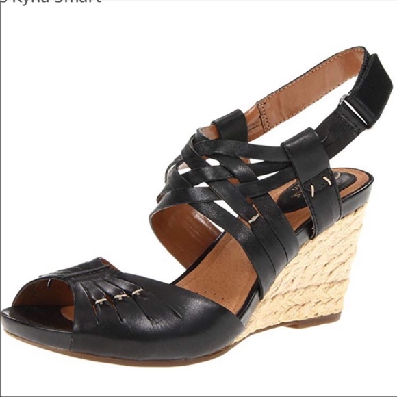 clarks espadrille wedge sandals